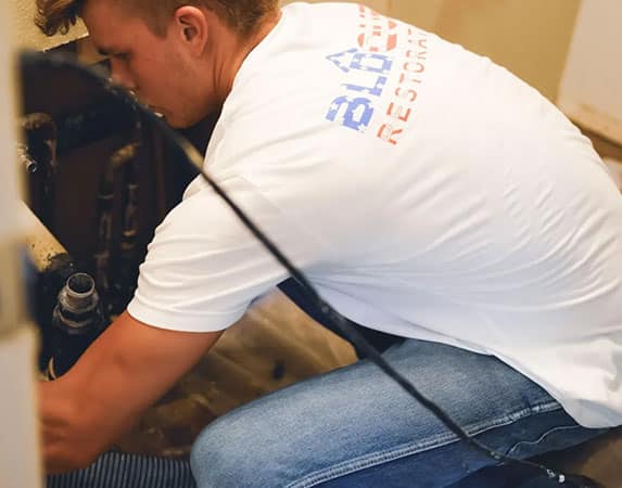 Scottsdale Water Damage Restoration Contractor Taking Care Of Busted Pipes