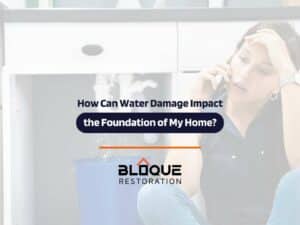 How Can Water Damage Impact the Foundation of My Home?